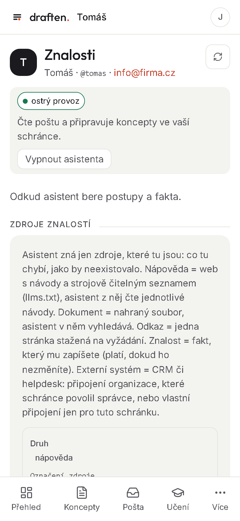 Znalosti
