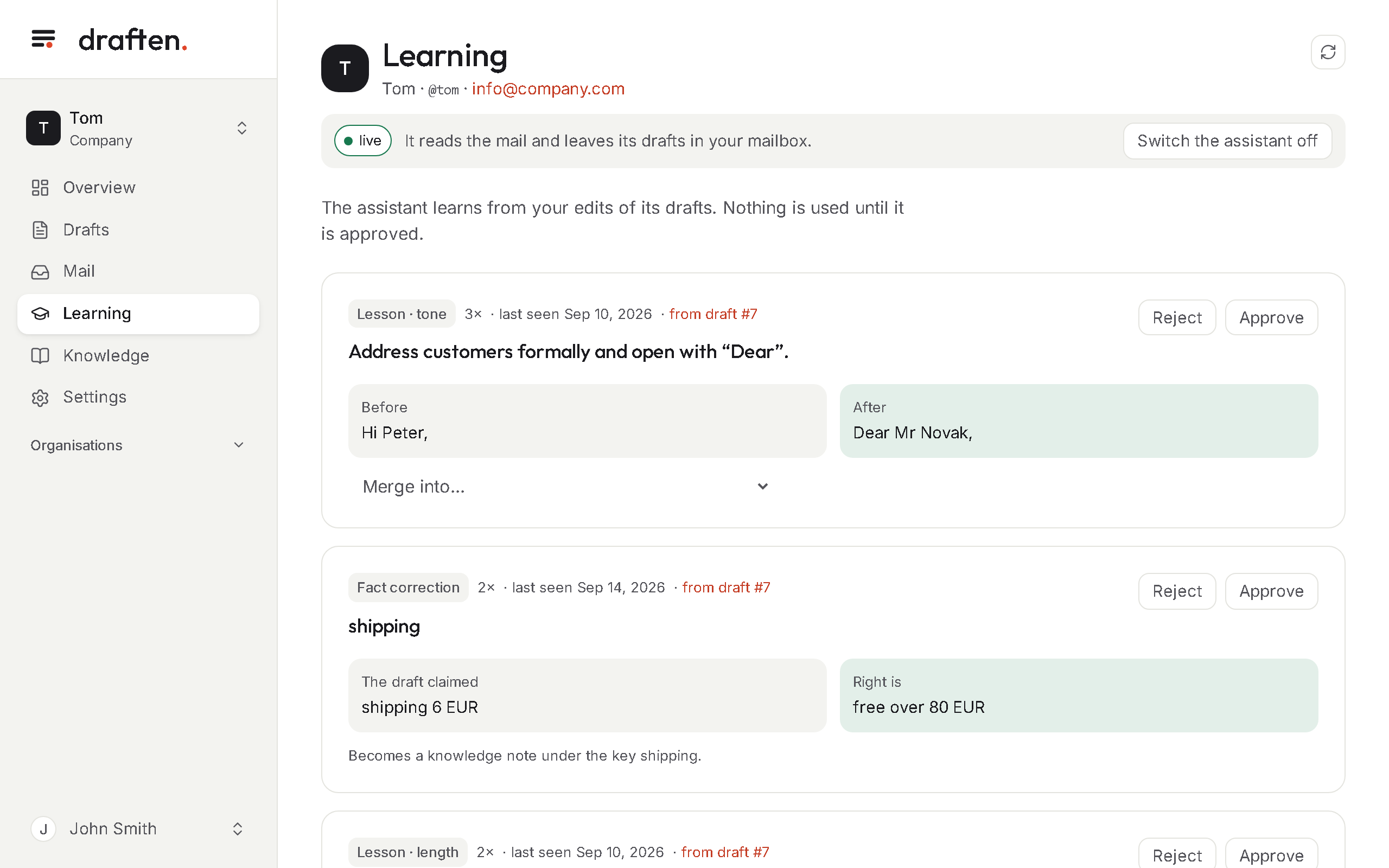 Learning